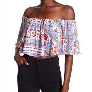Show me your mumu Heidi crop top